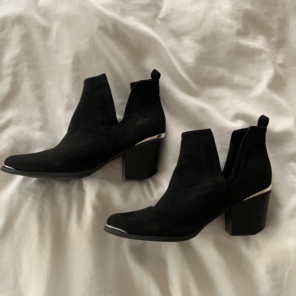 Black Issla Western Bootie